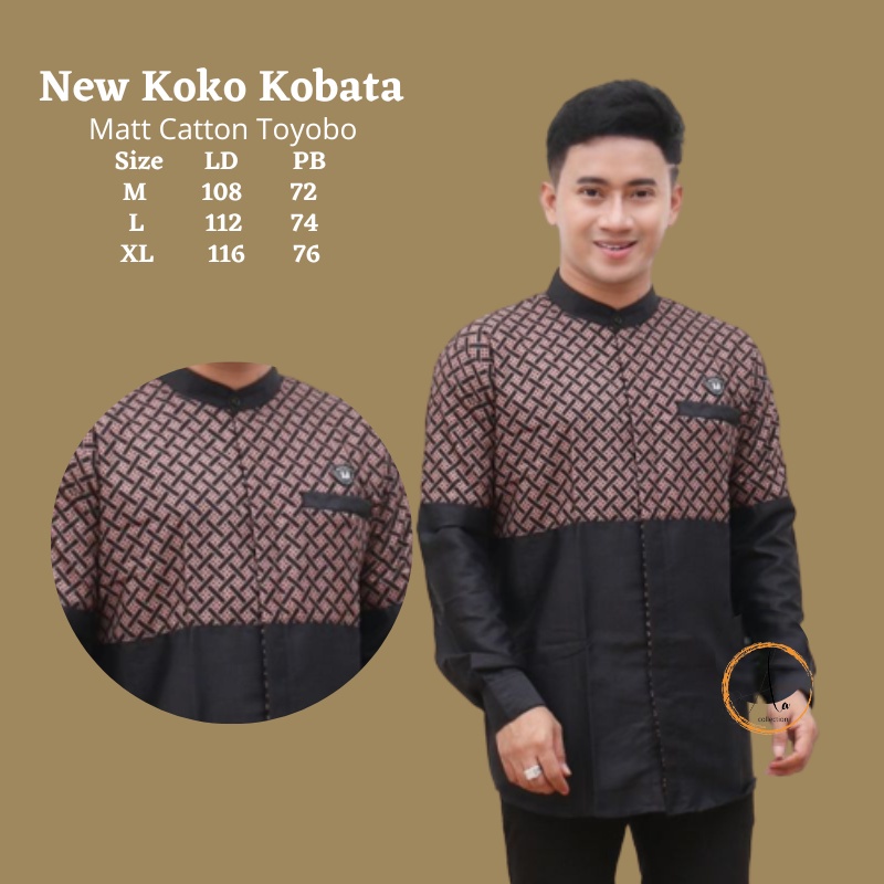 BAJU KOKO NABAWI KURTA SHOBANUL MUSLIMIN baju muslim pria  lengan panjang terbaru 2023