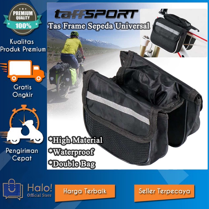 Tas Kantong Wadah Hp Perlengkapan Sepeda Biking Outdoor Holder Storage Universal Bike Bicycle Bag As