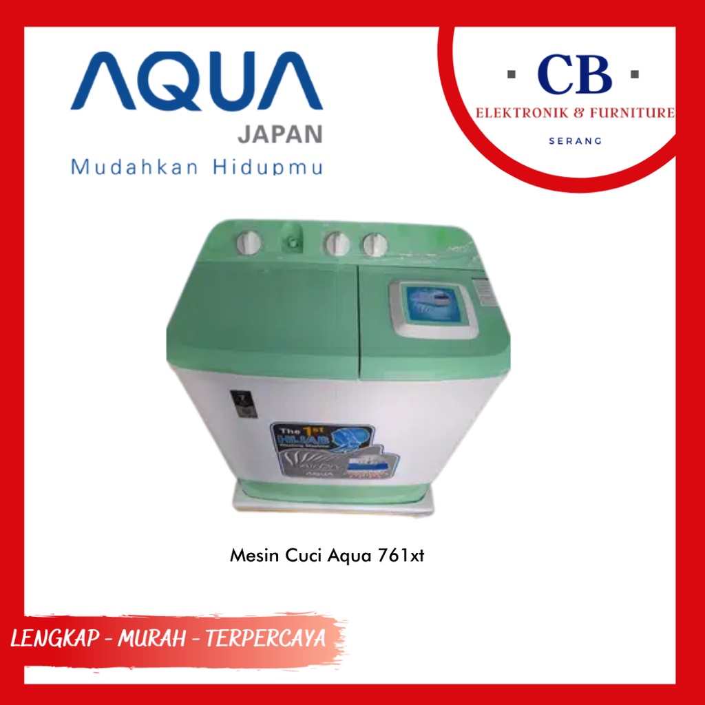 Mesin Cuci AQUA 781XT (Blue)/ QW-761XT (Green) Hijab series