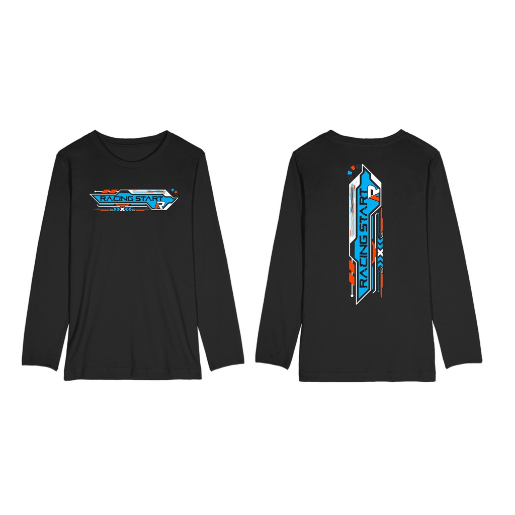 KAOS LENGAN PANJANG RACING HELL MOTOR BALAP RACING BIG SIZE JUMBO