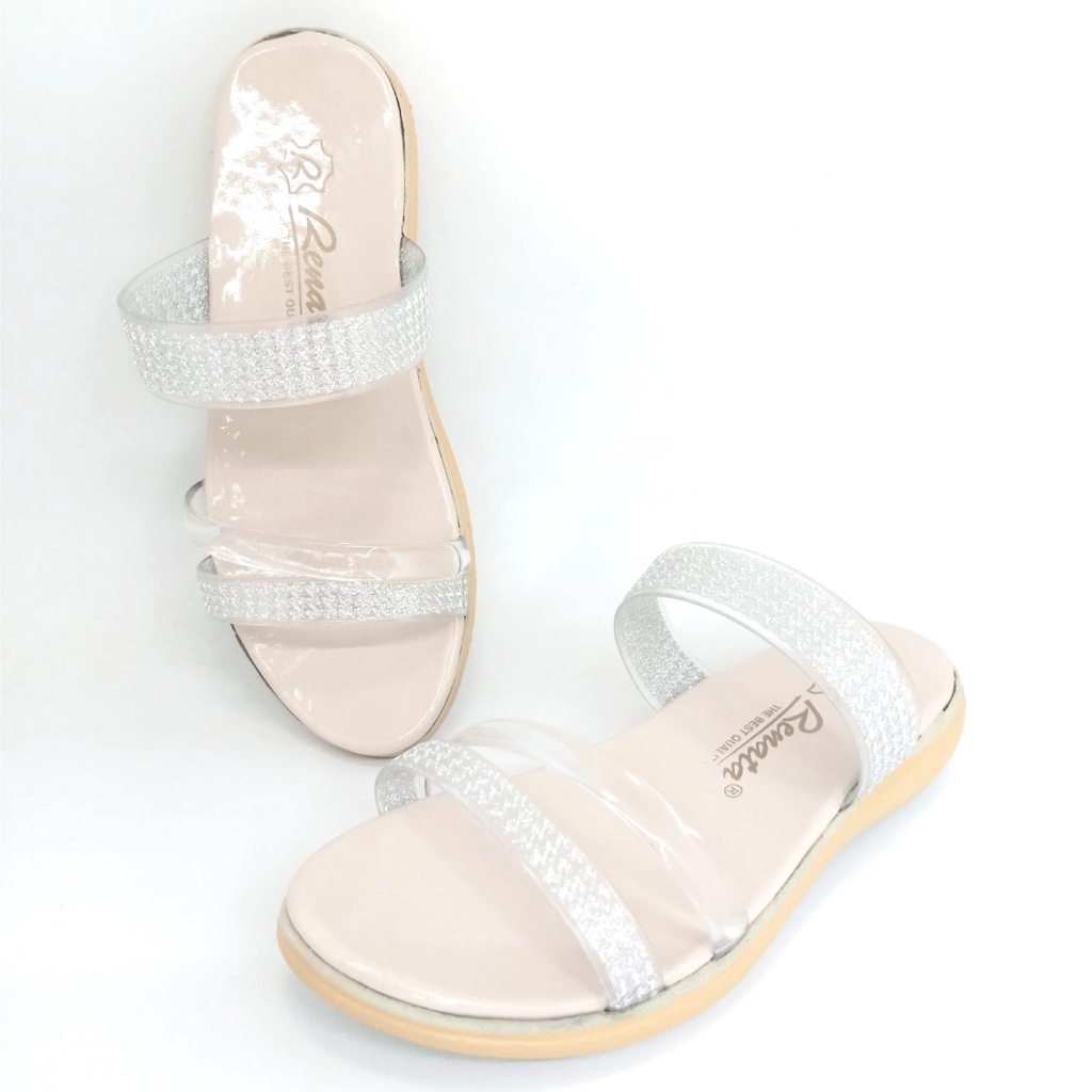 Sandal Slop Anak Perempuan Renata Jelly Flat 26 - 35 Casual Fashion RNT01