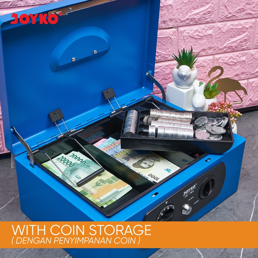 Cash Box / Kotak Uang / Kotak Kas Joyko CB-36A