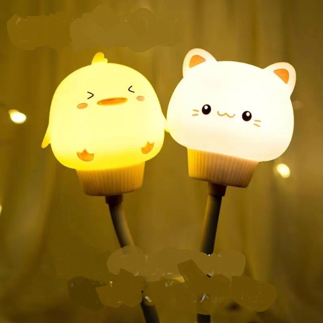 Lampu Pintar Perintah Suara Animals USB Smart Voice Command Night Lamp