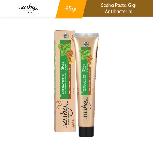 Sasha Pasta Gigi Antibacterial 65gr