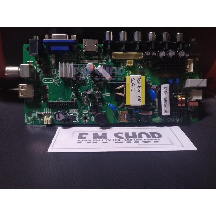 Mesin TV Toshiba 24S2500VJ - Mobo MB Mainboard TV 24S2500 VJ