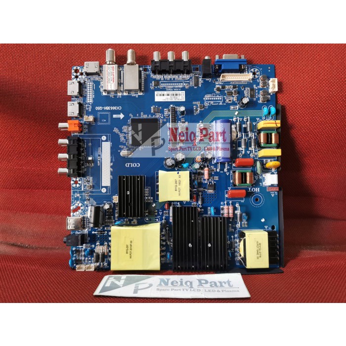 Mesin TV Polytron PLD 50S883 - Mobo MB Mainboard TV PLD 50S883