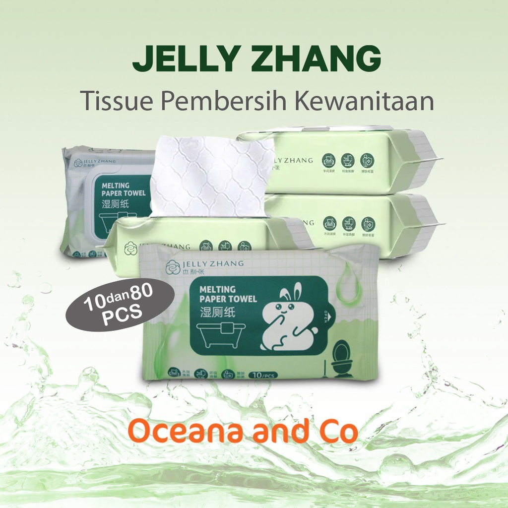 Jelly Zhang Fresh Intimates Wipes - Tissue pembersih kewanitaan