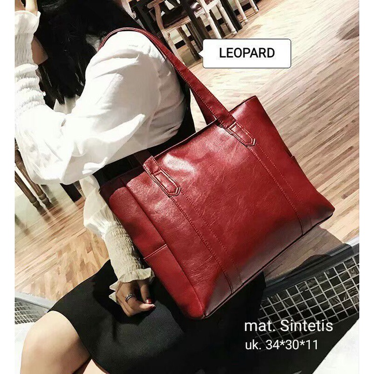 Tas Totebag Wanita KIM Resleting Import Model Korea Terbaru/Tas Kantor Jinjing Shoulder Bag Import