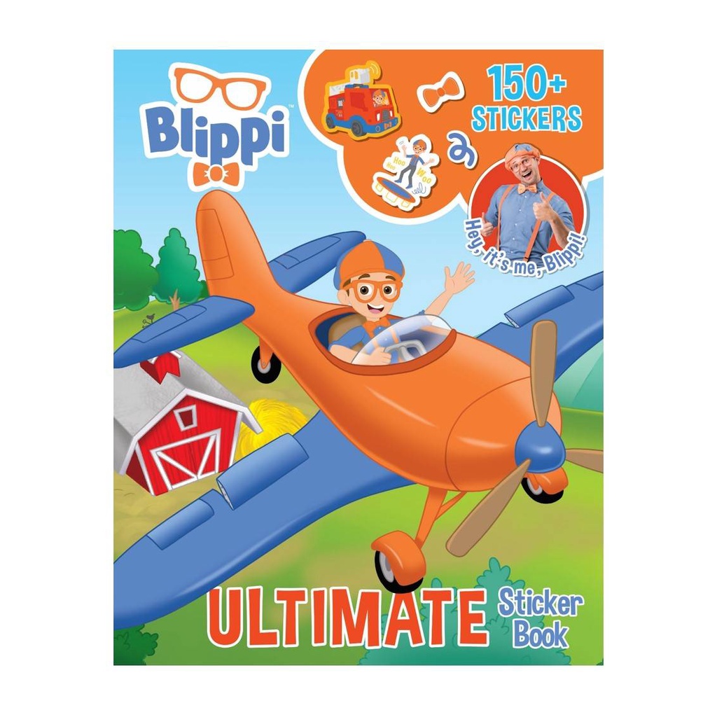 Kids&Beyond Buku Anak Blippi   Ultimate Sticker Book - 9780655224068