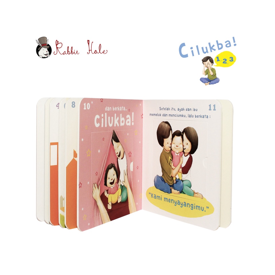 Rabbit Hole - Cilukba ! - Buku Anak (Board Book)