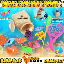 mainan anak pancing pancingan iikan  - keranjang ikan  - ss1393