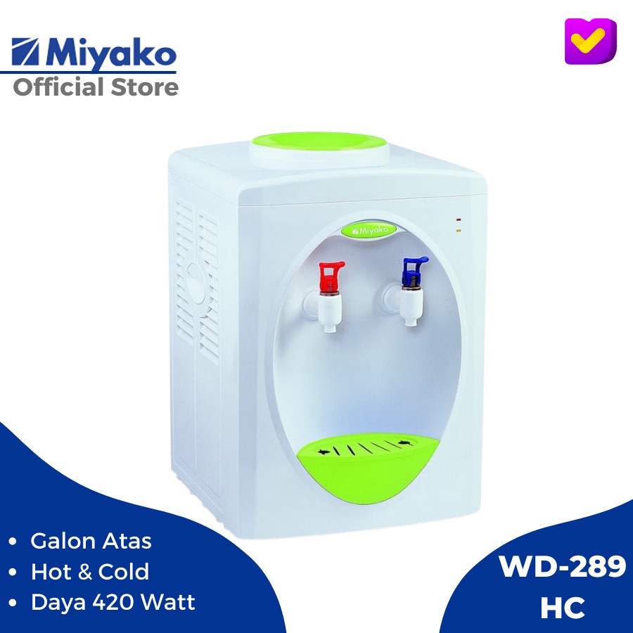 Water Dispenser Hot Cool - Miyako WD-289 HC