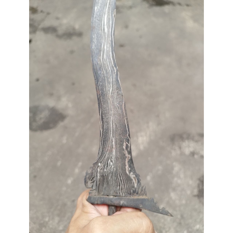 Keris Jangkung Luk 3 Pamor Drajat