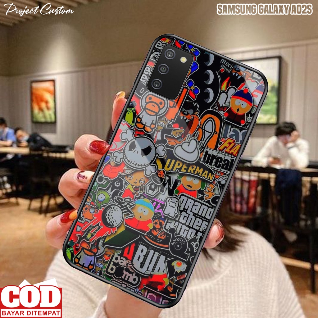 Case SAMSUNG A02S - Casing Hp SAMSUNG A02S Terbaru [ GRAFF-01 ] Softcase Hp - Kesing Hp - Silikon Hp