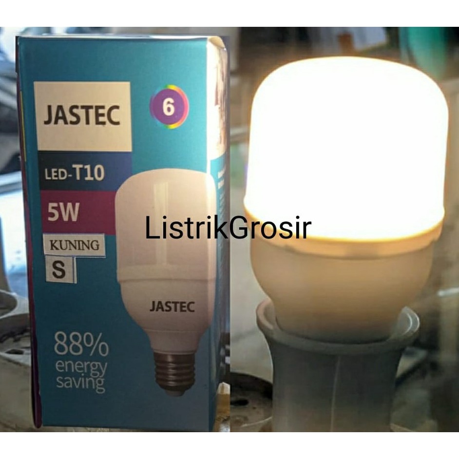 Lampu Led 5w Nyala Warm White / Kuning Lampu Hias Dekorasi Bohlam Kafe Cafe Volto Jastec Endora B6 S8