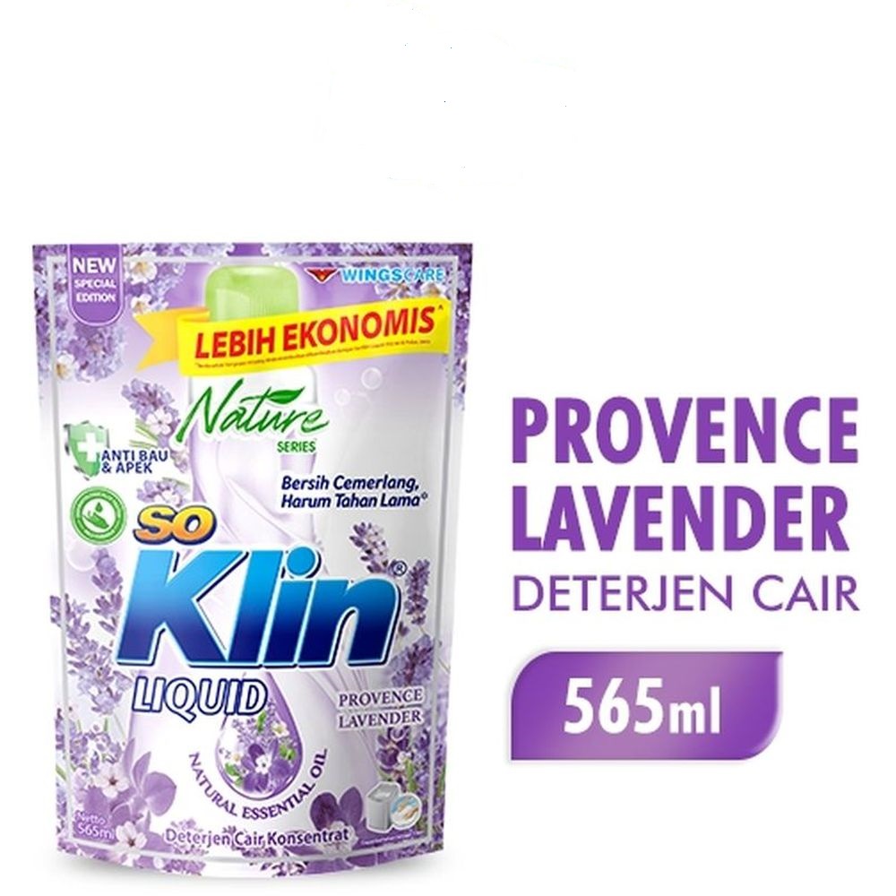 So Klin Soklin Liquid Detergent Cair 525mL