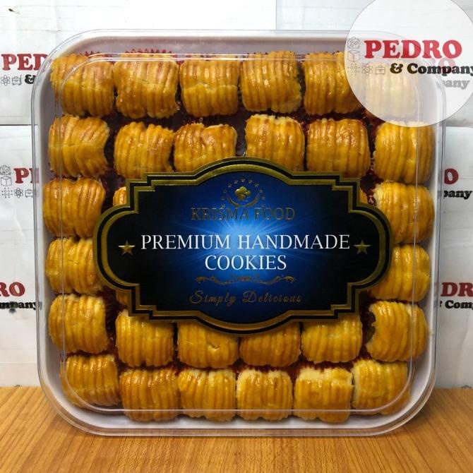 

KUE KERING KRISMA FOOD PINEAPPLE ROLLS EDAM CHEESE COOKIES WISJMAN BUTTER 550 GR EL09I09A82L