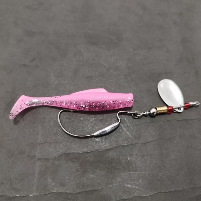 SPINER SOFT LURE I IN LINE SOFT LURE WORM HOOK 3/0