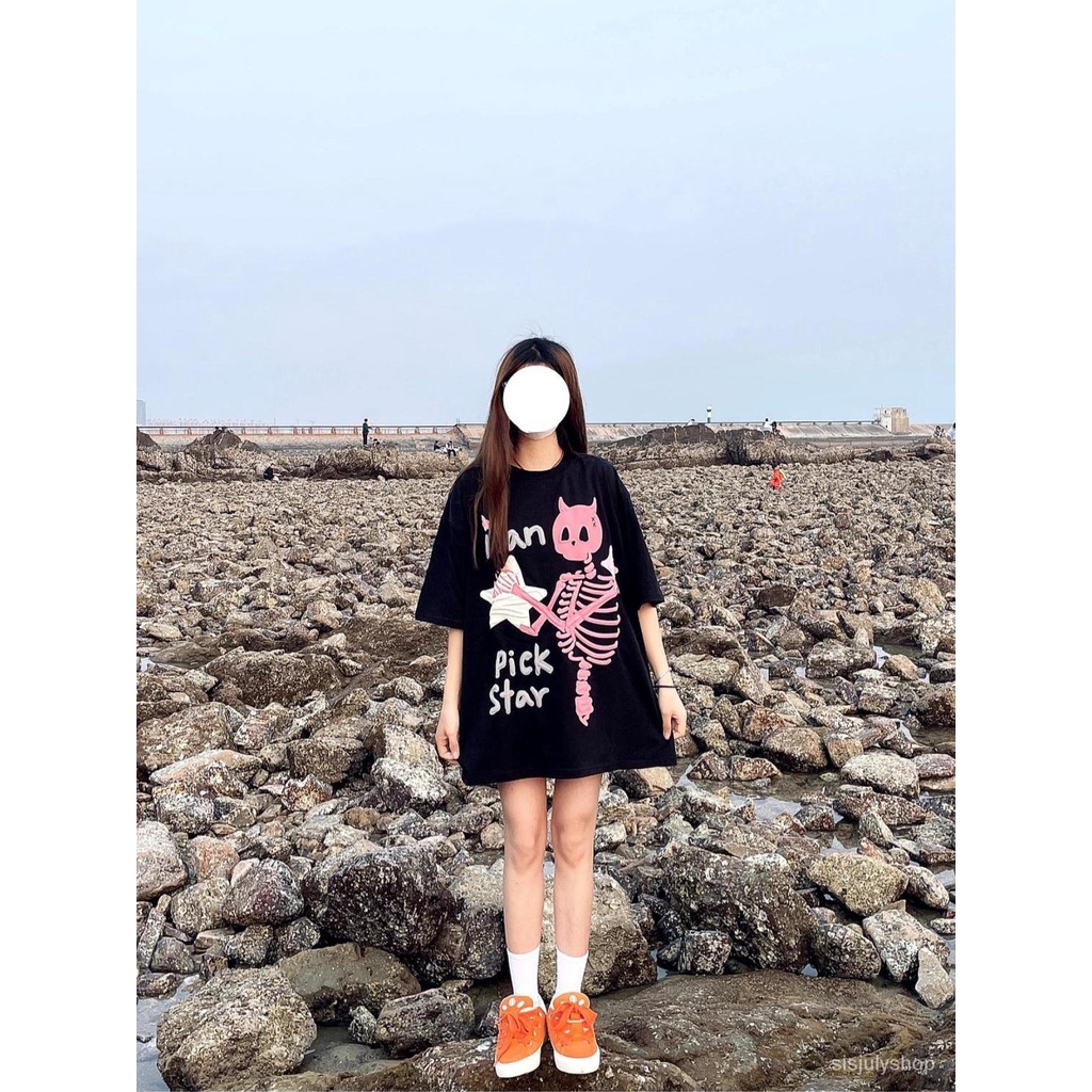 [✅BISA COD] #Sisjuly# Kaos Lengan Pendek Y2K Wanita / Atasan Wanita / Kaos Pendek Ukuran Plus Wanita