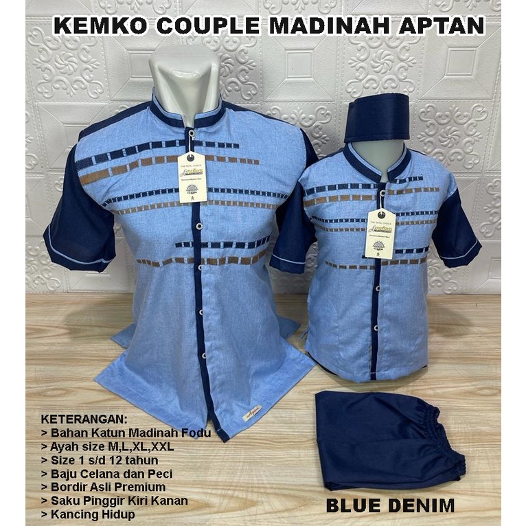 Baju Koko Anak Dan Ayah Couple Terbaru AGNINA