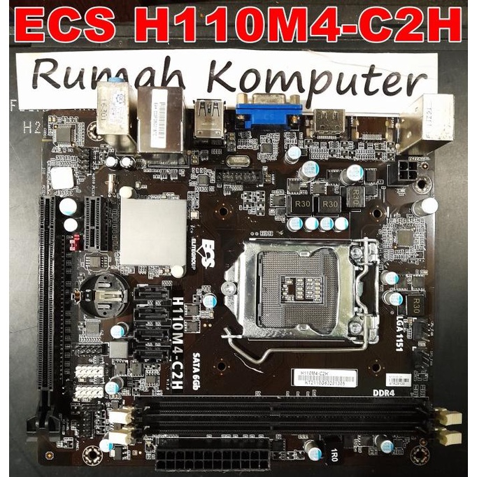 Motherboard Mobo Intel LGA 1151 H110 DDR4
