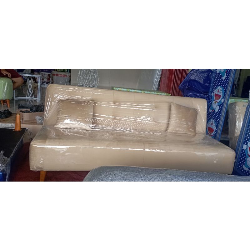 sofa bed bahan bludru