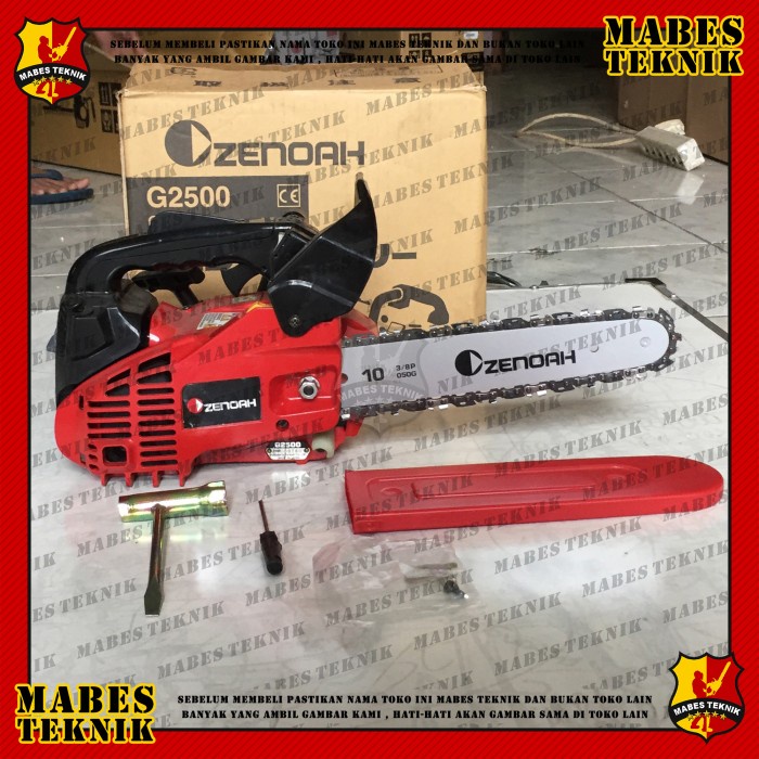 CHAIN SAW / GERGAJI MESIN MINI CHAINSAW / KOMATSU ZENOAH G2500 G 2500