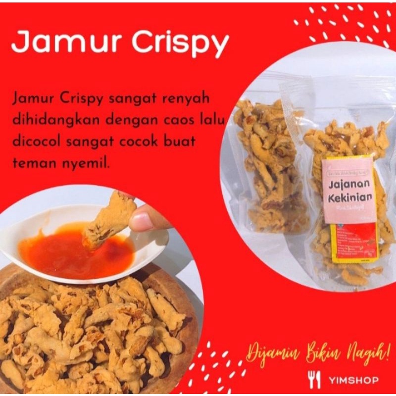 

JAMUR TIRAM CRISPY |kemasan ekonomis|