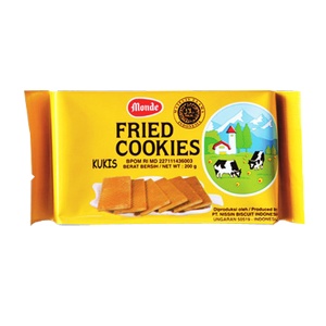 

MONDE BISCUIT FRIED COOKIES PCK 200g