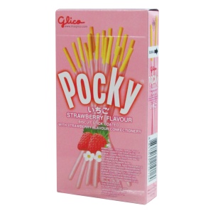 

GLICO BISCUIT POCKY STRAWBERRY BOX 45g