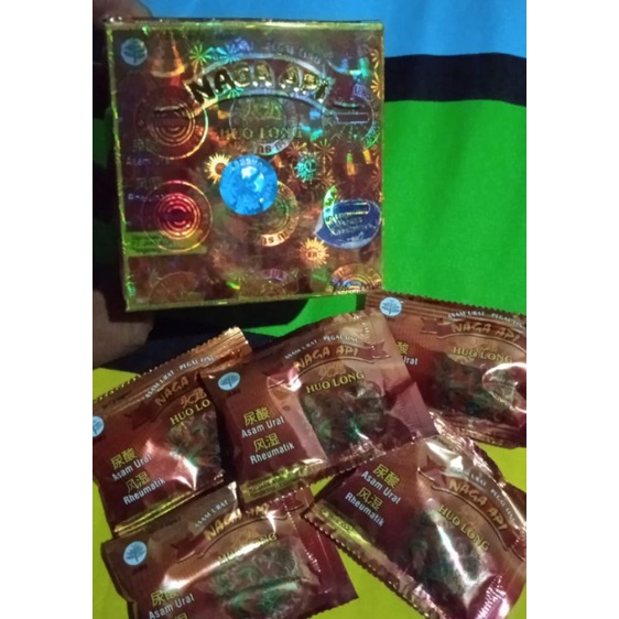 Kapsul Huo Long Naga Api Untuk Pegal Linu & Asam Urat