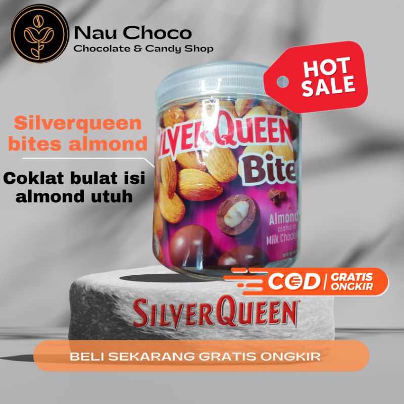 

COKLAT SILVERQUEEN BITES CHOCOLATE BALL ALMOND