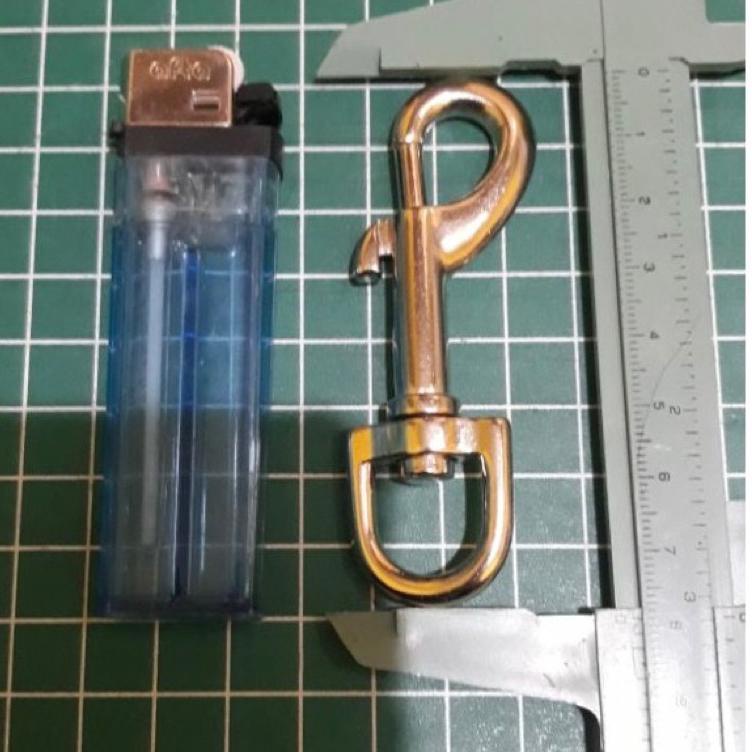 (Terbaik) snap hook anjing silver cantolan pengait bendera