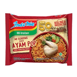 

INDOMIE MIE GORENG AYAM POP PCK 85g