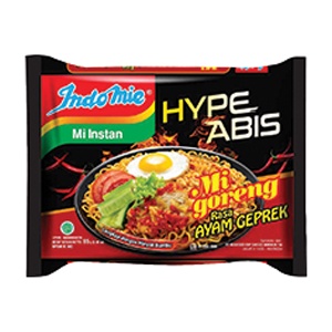 

INDOMIE MIE GORENG AYAM GEPREK PCK 85g