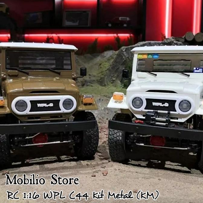 RC Cars - WPL 1:16 C44 C 44 KM Kit Metal Off Road Racing