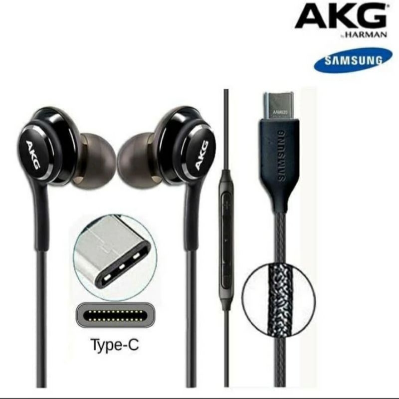 Headset earphone handsfree Samsung AKG Type C