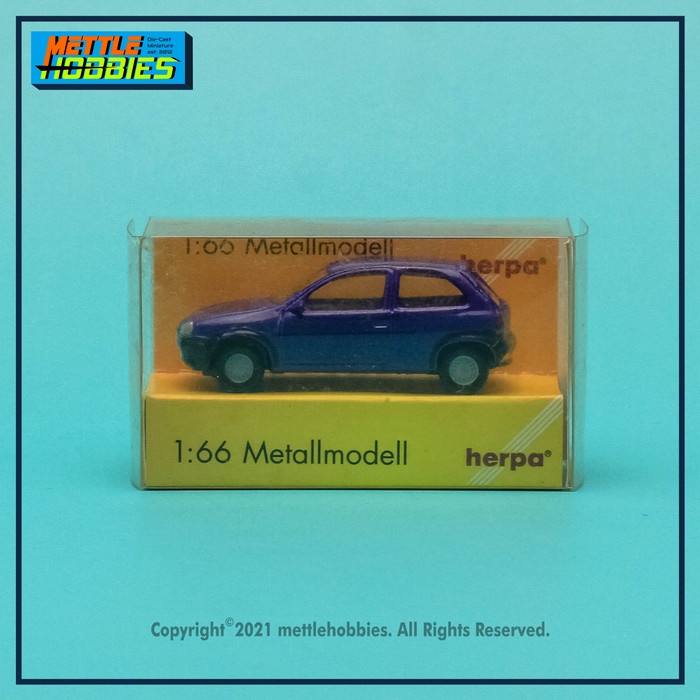 PROMO HERPA OPEL CORSA DIECAST MINIATUR REPLIKA MOBIL 1:66 TERBARU