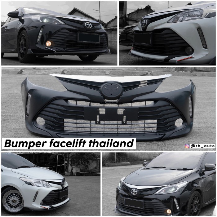 Bemper set Vios Gen3 Facelift Projector