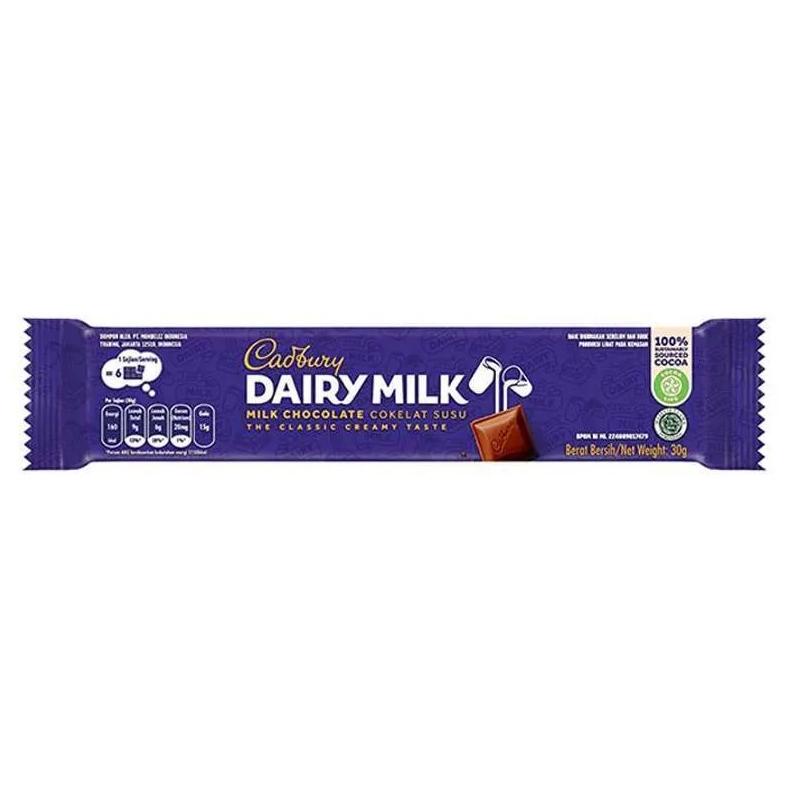 

[Gift] Cadbury Dairy Milk Chocolate Original Regular [30G] Cheeksredstore