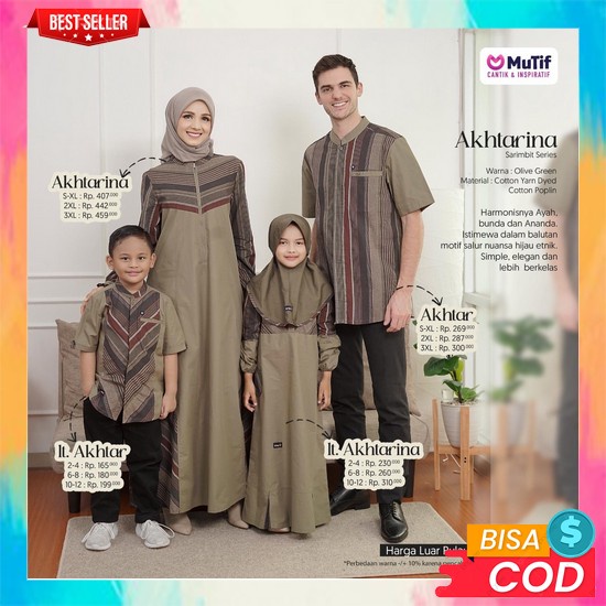 [Po Kilat 3 Hari ]Aluna Family Set/Baju Lebaran/Baju Couple Lebaran 2023/Baju Sarimbit Sarimbit Kelu