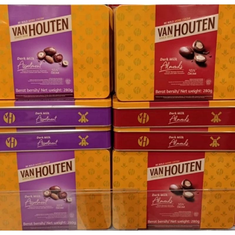 

Coklat van houten 280gr kemasan kaleng