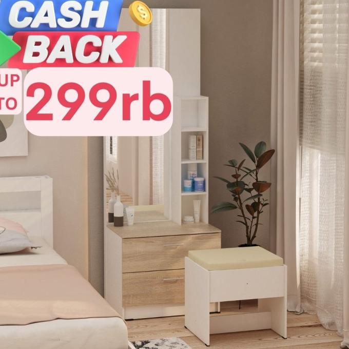Terlaris Meja Rias Alba DS60