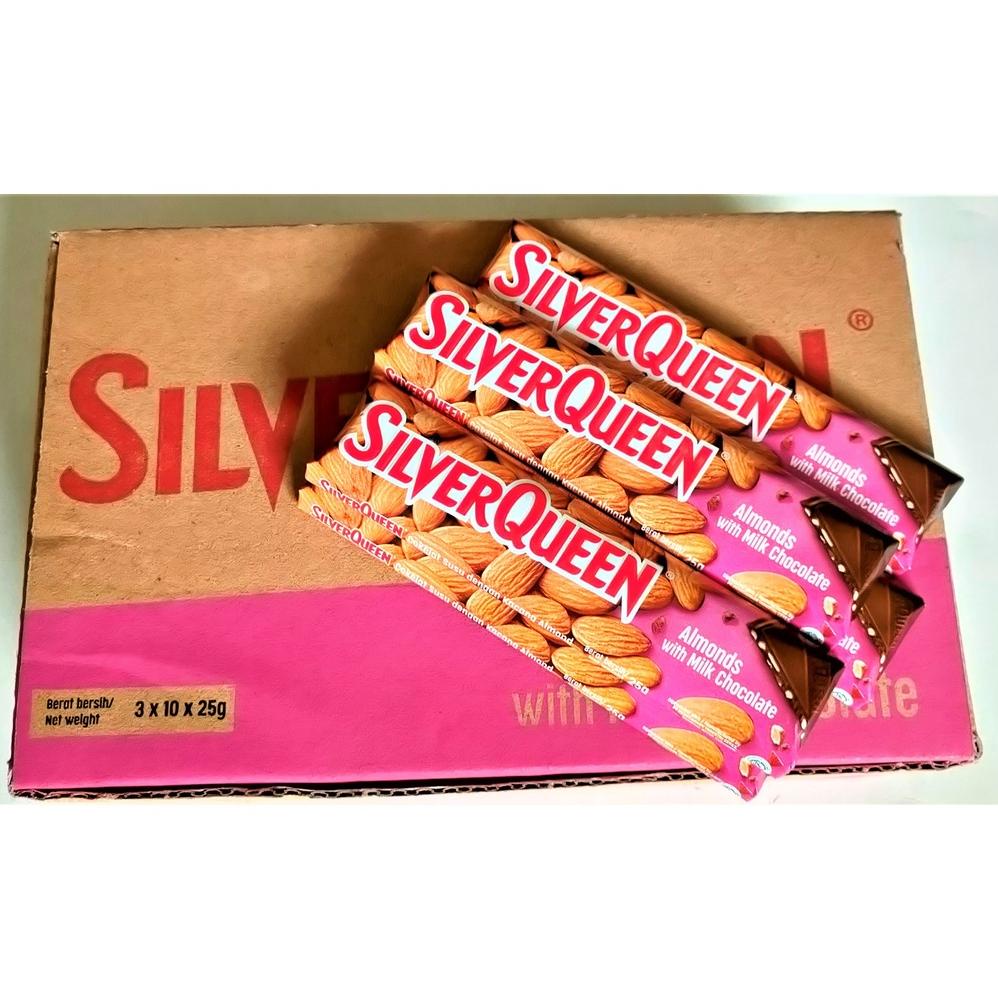 

Silverqueen Almond 25 Gram (Box) Yesicamart