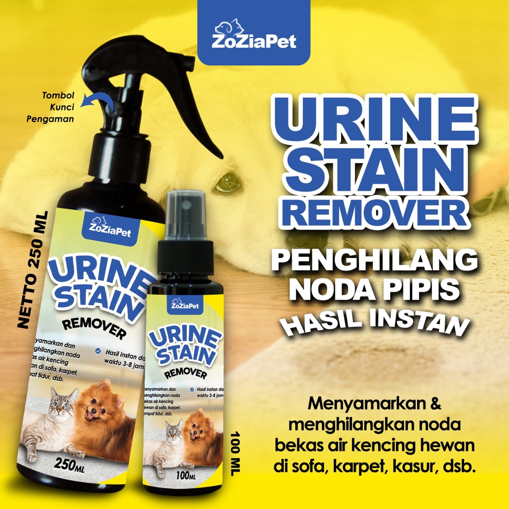 Penghilang Noda Kencing Hewan ZOZIAPET URINE REMOVER 250ML