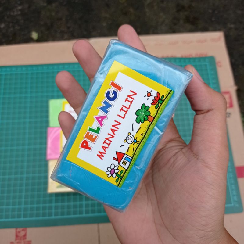 MALAM PLASTISIN MAINAN LILIN &quot;PELANGI&quot; 350gr