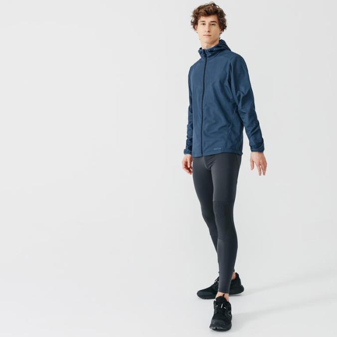 Decathlon KALENJI Men's Running Wind Jacket - Slate Blue - 8645582