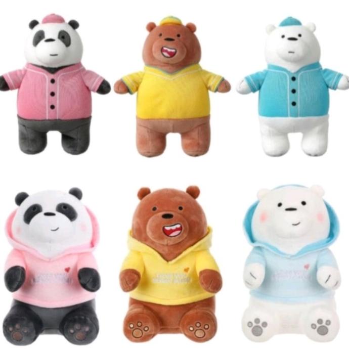MINISO BONEKA WE BARE BEARS LUCU