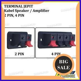 Terminal Speaker Jepit 2 4 Pin Kabel Power Supply Soket Per Amplifier parts 29M4R23