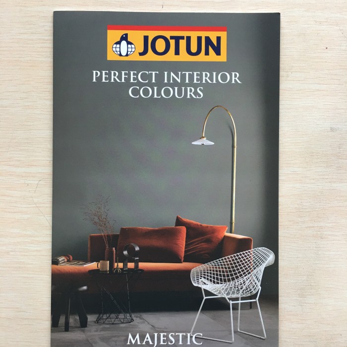 Terlaris Katalog Kartu Warna Jotun Majestic Interior